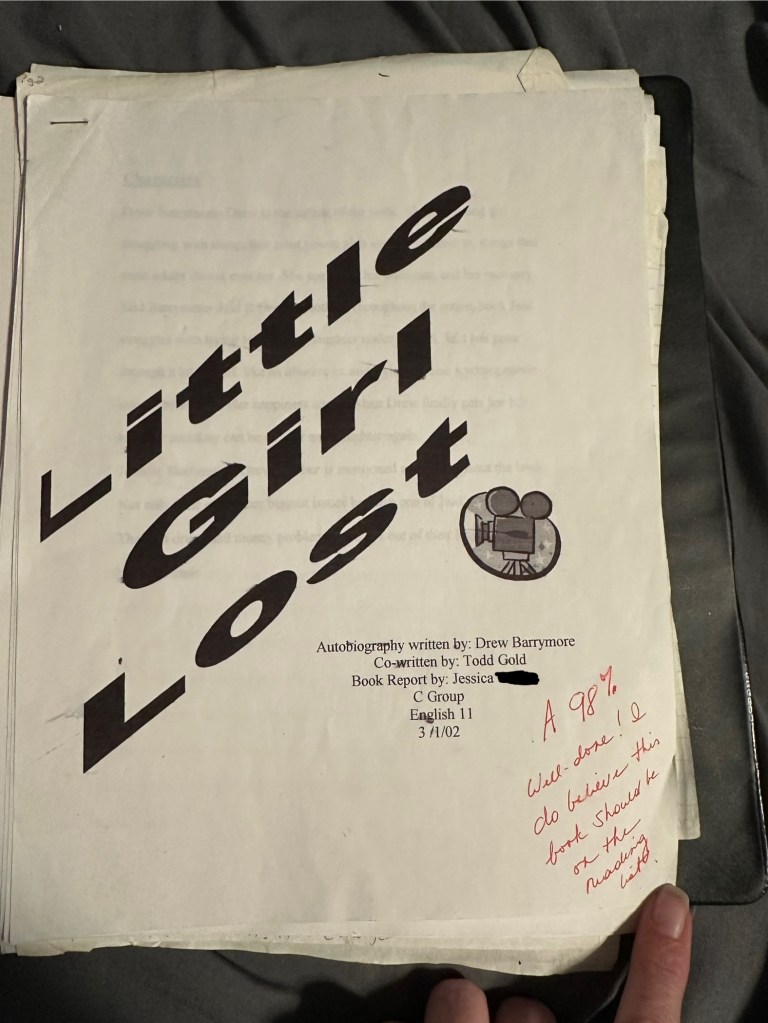 Book Report "Little Girl Lost"